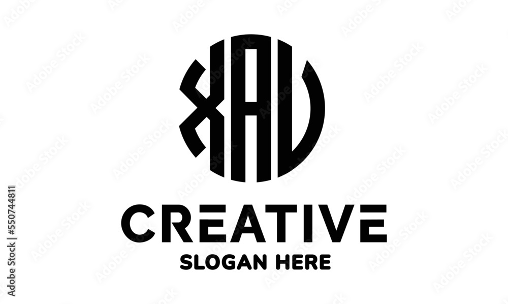 Creative XAX Letter logo design Creative XAX Letter logo design