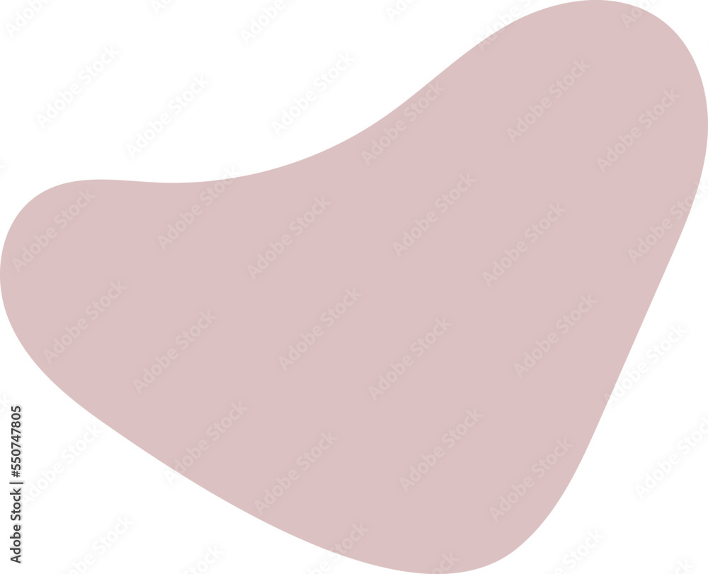 Abstract pastel organic shape Abstract pastel organic shape
