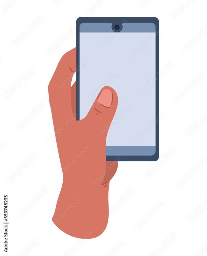 hand with smartphone device hand with smartphone device