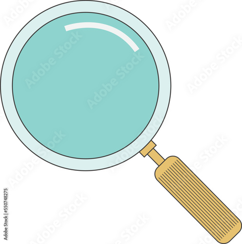 Magnifier Lens Magnifying Glass Element Icon