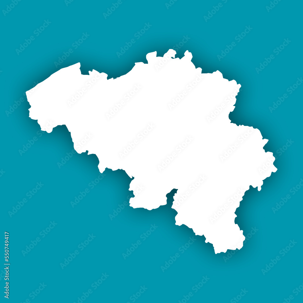 Belgium Country Map Image
