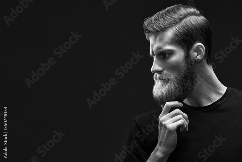 Obraz na płótnie Perfect man's beard