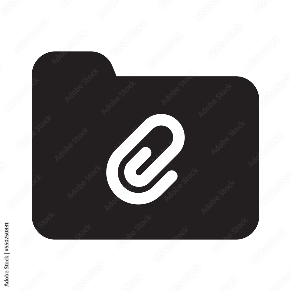 Folder Icon Solid Style Folder Icon Solid Style
