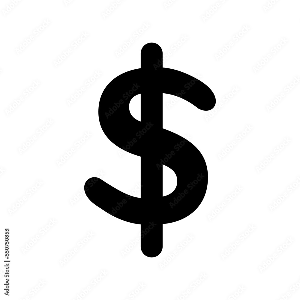 Dollar icon or logo isolated sign symbol vector illustration - high quality black style vector icons Dollar icon or logo isolated sign symbol vector illustration - high quality black style vector icons