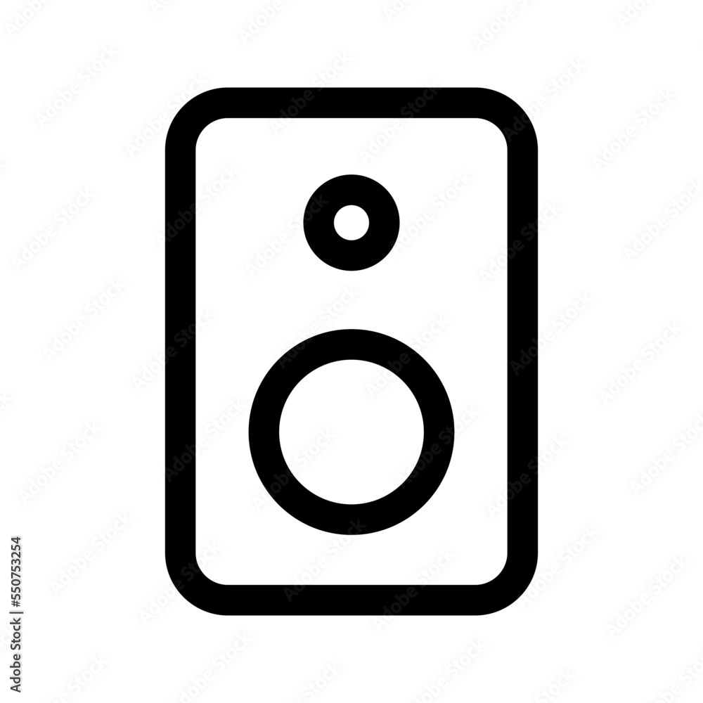 Speaker Icon Vector Symbol Design Illustration Speaker Icon Vector Symbol Design Illustration