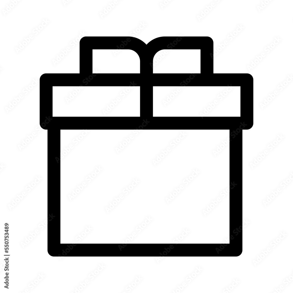 Box Icon Vector Symbol Design Illustration Box Icon Vector Symbol Design Illustration