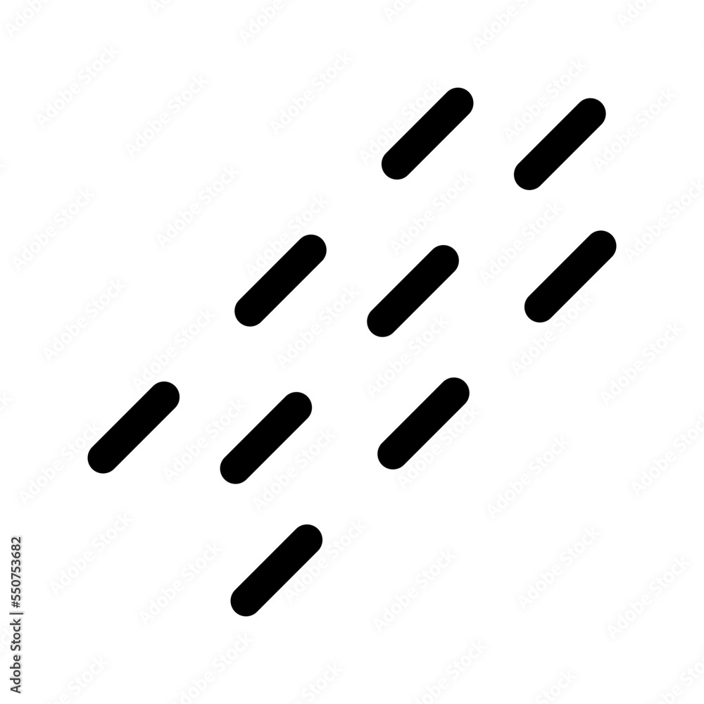 Rain Icon Vector Symbol Design Illustration Rain Icon Vector Symbol Design Illustration