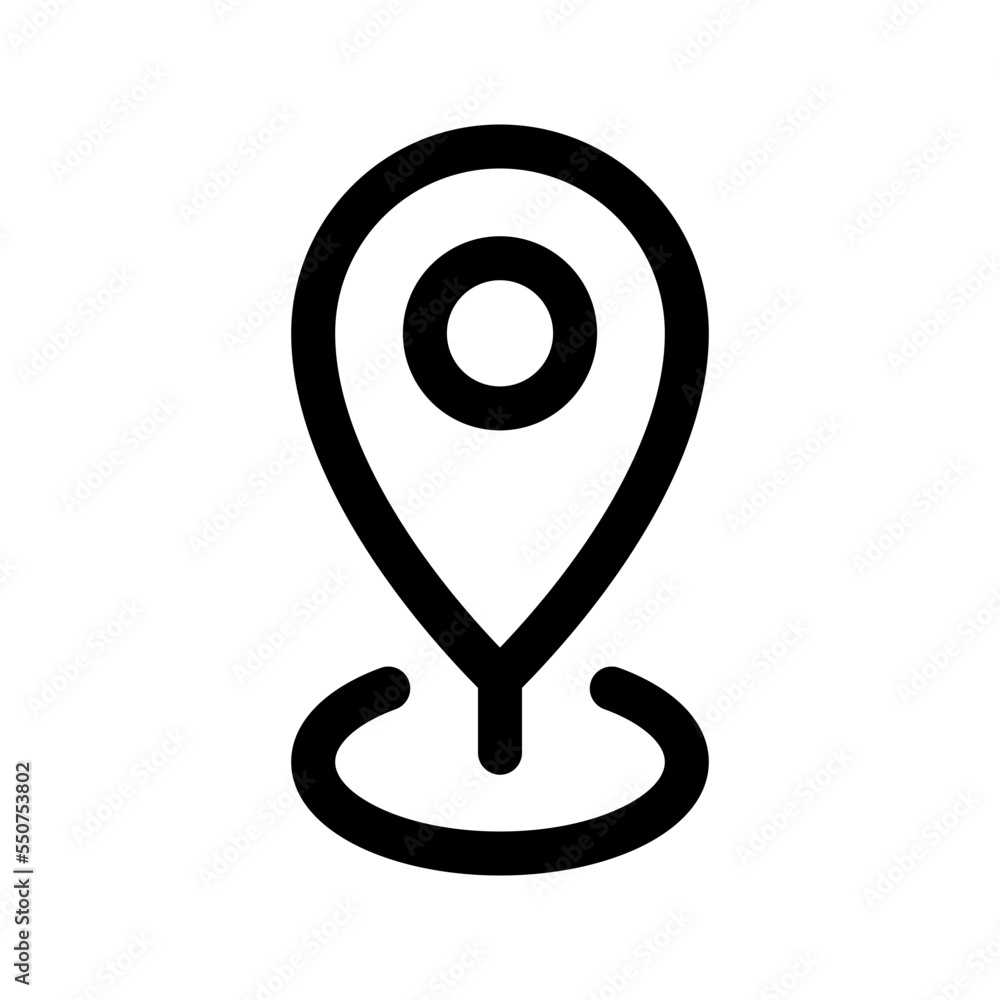 Location Icon Vector Symbol Design Illustration Location Icon Vector Symbol Design Illustration