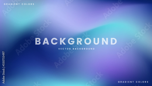 Background Modern Blue Neon Abstract Gradient Color