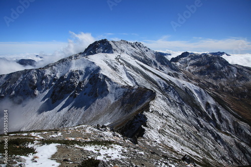 立山連峰･立山三山･雪山･室堂･剱岳･登山･山岳風景