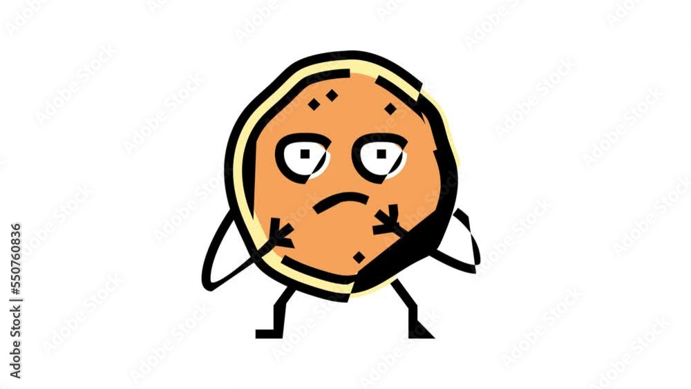 pancake dessert character color icon animation pancake dessert character color icon animation