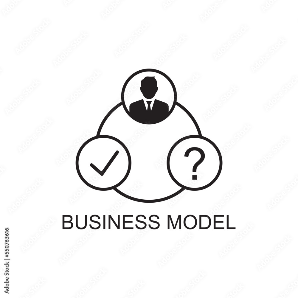 business model icon , analysis icon business model icon , analysis icon