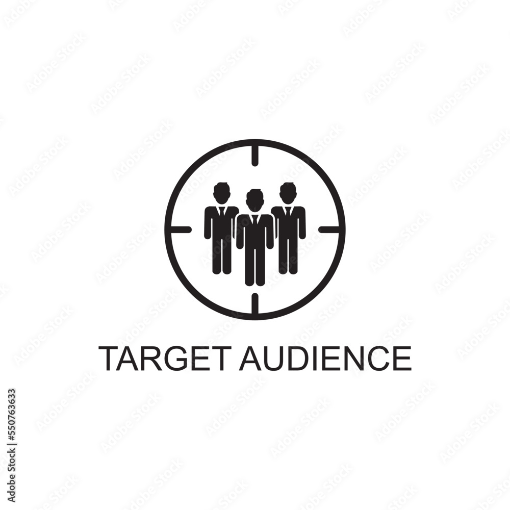 target audience icon , business icon target audience icon , business icon