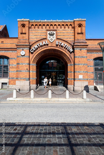 
Central trains station in Sweden Malmö