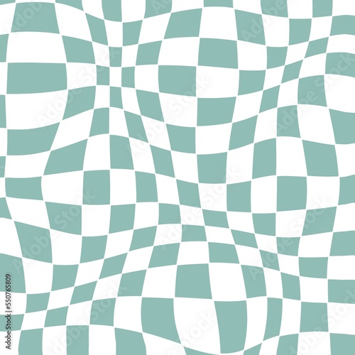 Trendy checkered y2k background