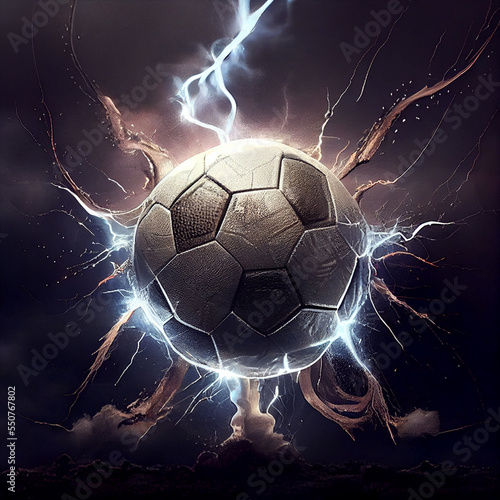 World Cup Football Celebratory illustrations  bright colored soccer balls