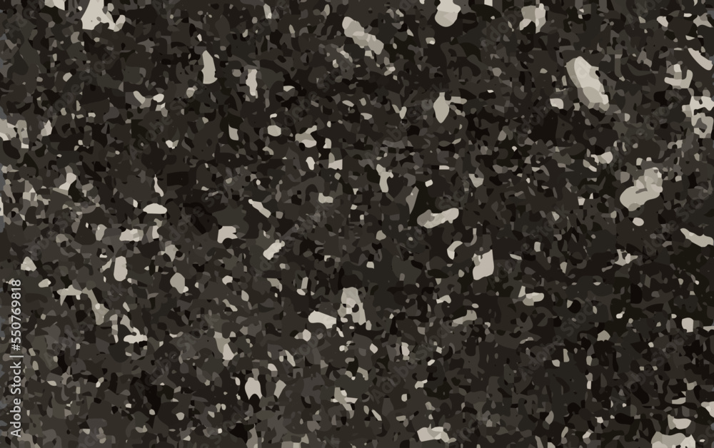 Black asphalt vector texture. Bitumen gray pattern. Road grainy shape. Street close up background. Tarmac surface macro view. Highway grit material. Seamless stone floor. Dark old concrete gravel Black asphalt vector texture. Bitumen gray pattern. Road grainy shape. Street close up background. Tarmac surface macro view. Highway grit material. Seamless stone floor. Dark old concrete gravel