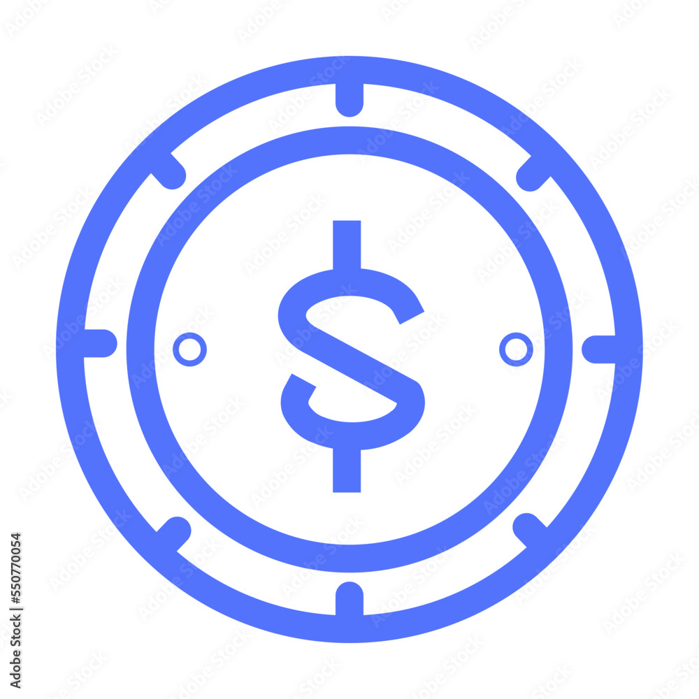 Chips Chip Coin Bet Poker Gambling Casino Icon Chips Chip Coin Bet Poker Gambling Casino Icon