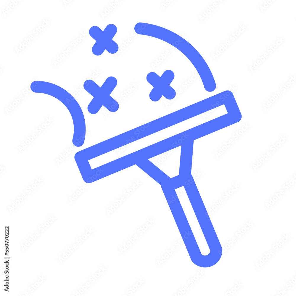 Cleaning Glass Squeegee Window Wiper Icon Cleaning Glass Squeegee Window Wiper Icon