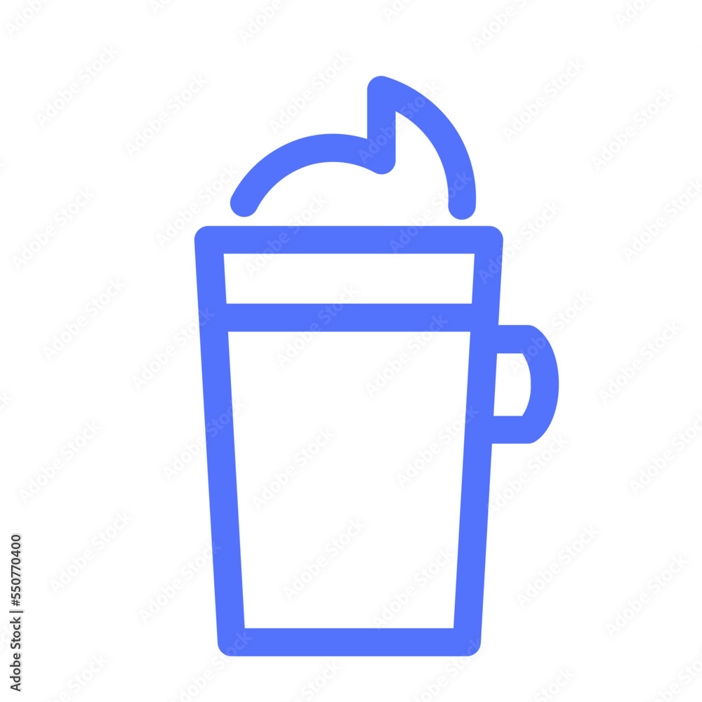 Coffee Drink Latte Macchiato Icon Coffee Drink Latte Macchiato Icon