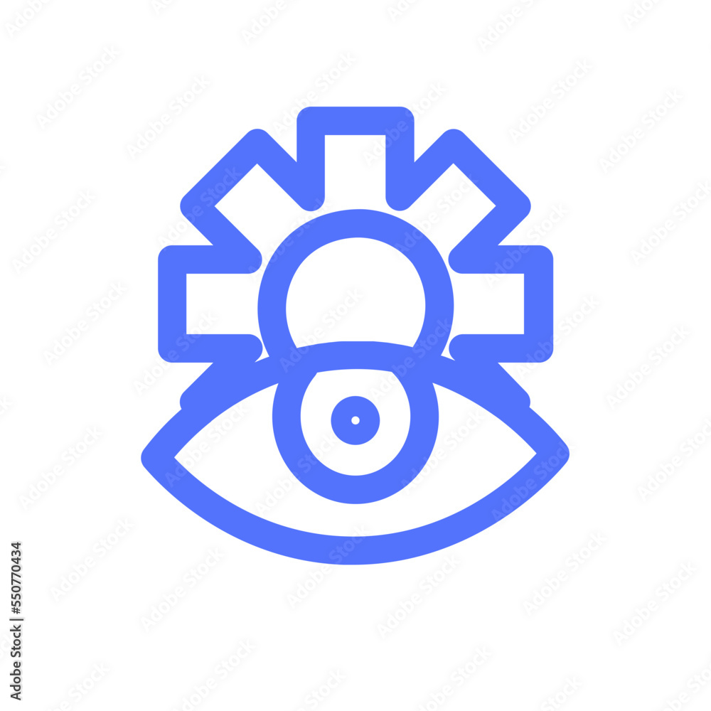 Cog Creative Eye Gear Strategy View Vision Icon Cog Creative Eye Gear Strategy View Vision Icon