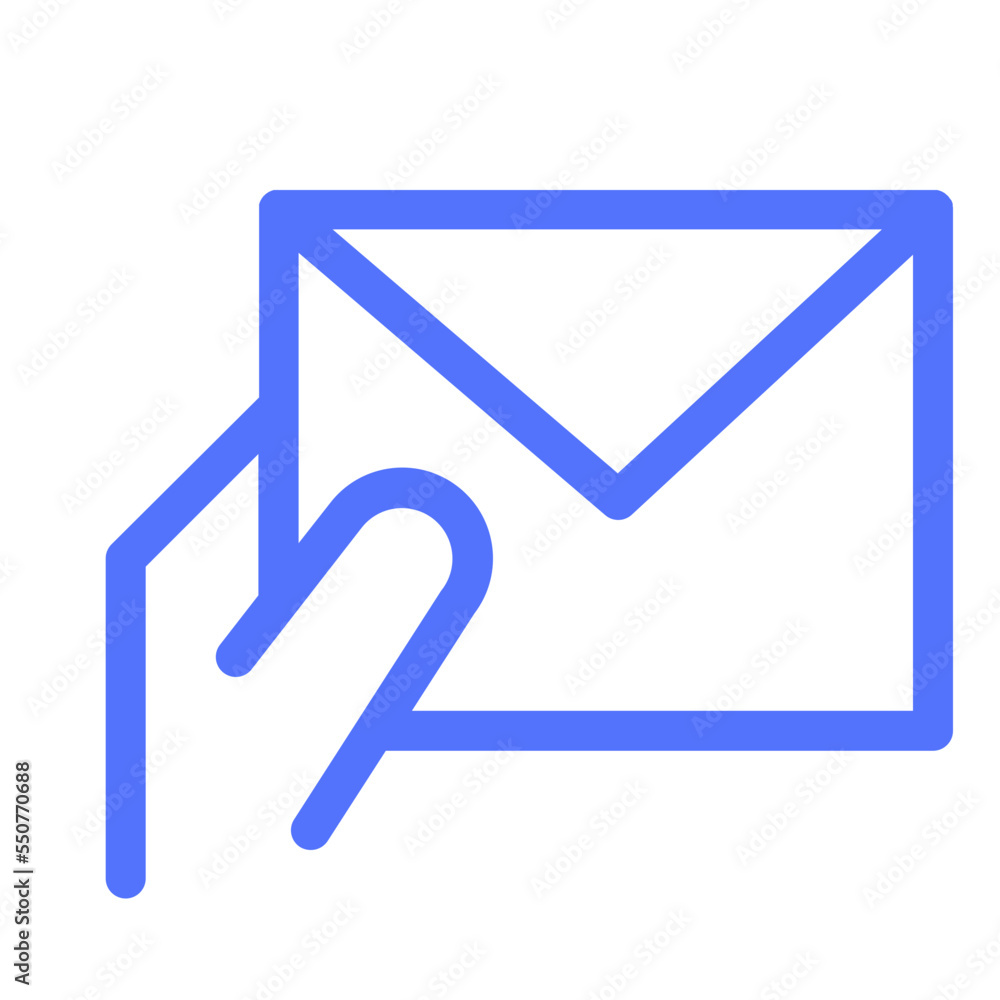 Courier Delivery Hand Letter Mail Message Icon Courier Delivery Hand Letter Mail Message Icon