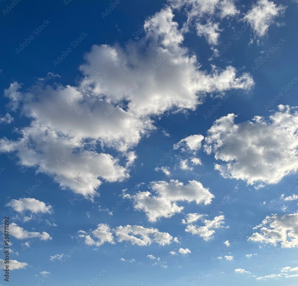 Fototapeta premium blue sky with clouds