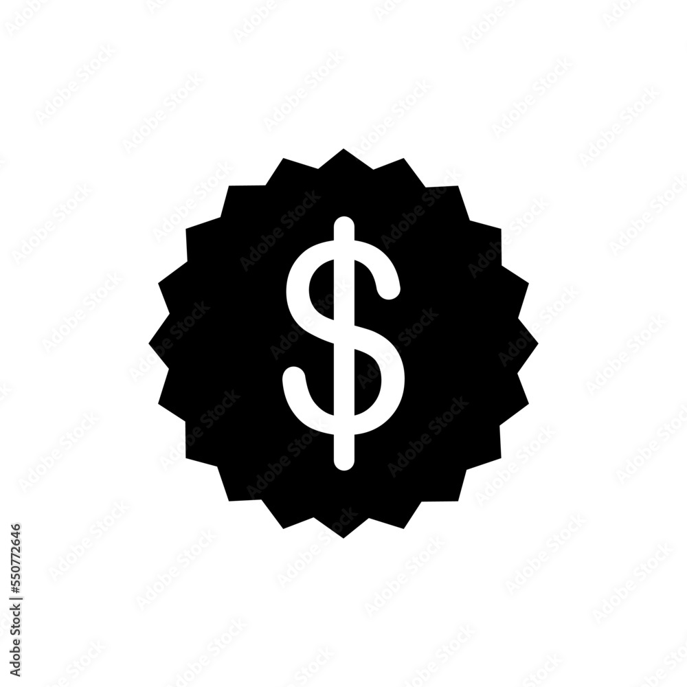 Dollar icon or logo isolated sign symbol vector illustration - high quality black style vector icons Dollar icon or logo isolated sign symbol vector illustration - high quality black style vector icons