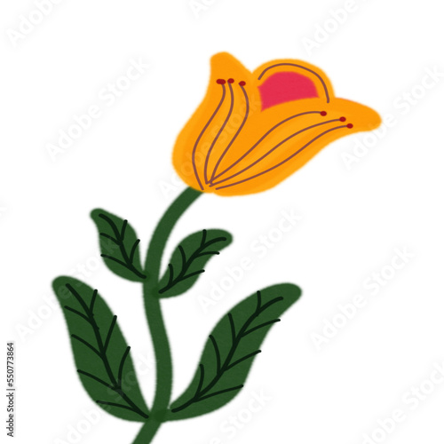 Flower watercolor