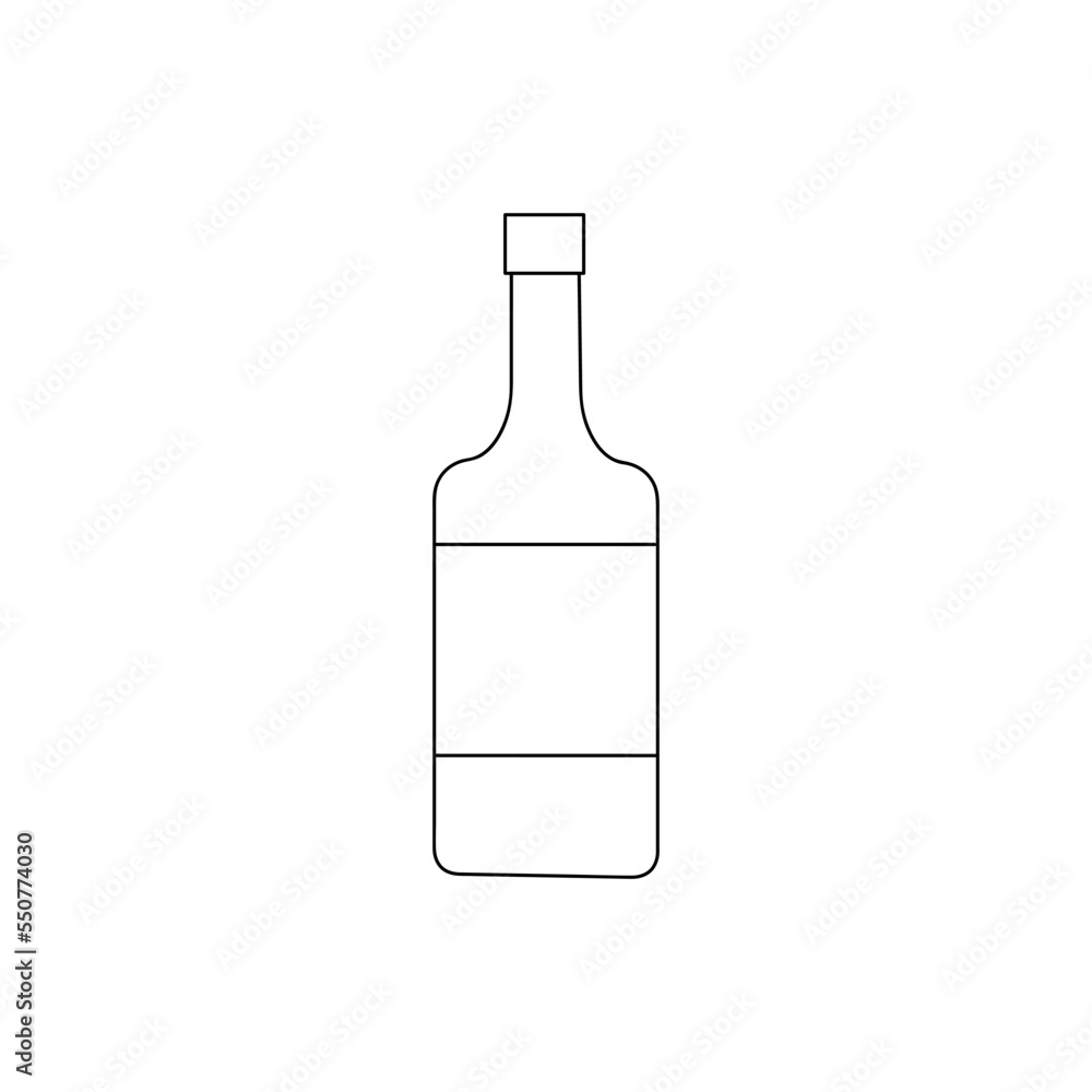 Water Bottle isolated on white background. Water Bottle isolated on white background.