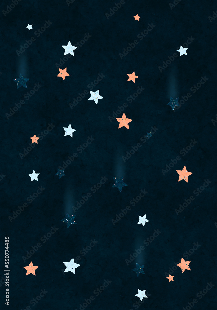 New Year and Christmas background with stars. New Year and Christmas background with stars.
