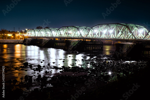 Night Trenton Skyline, NJ photo