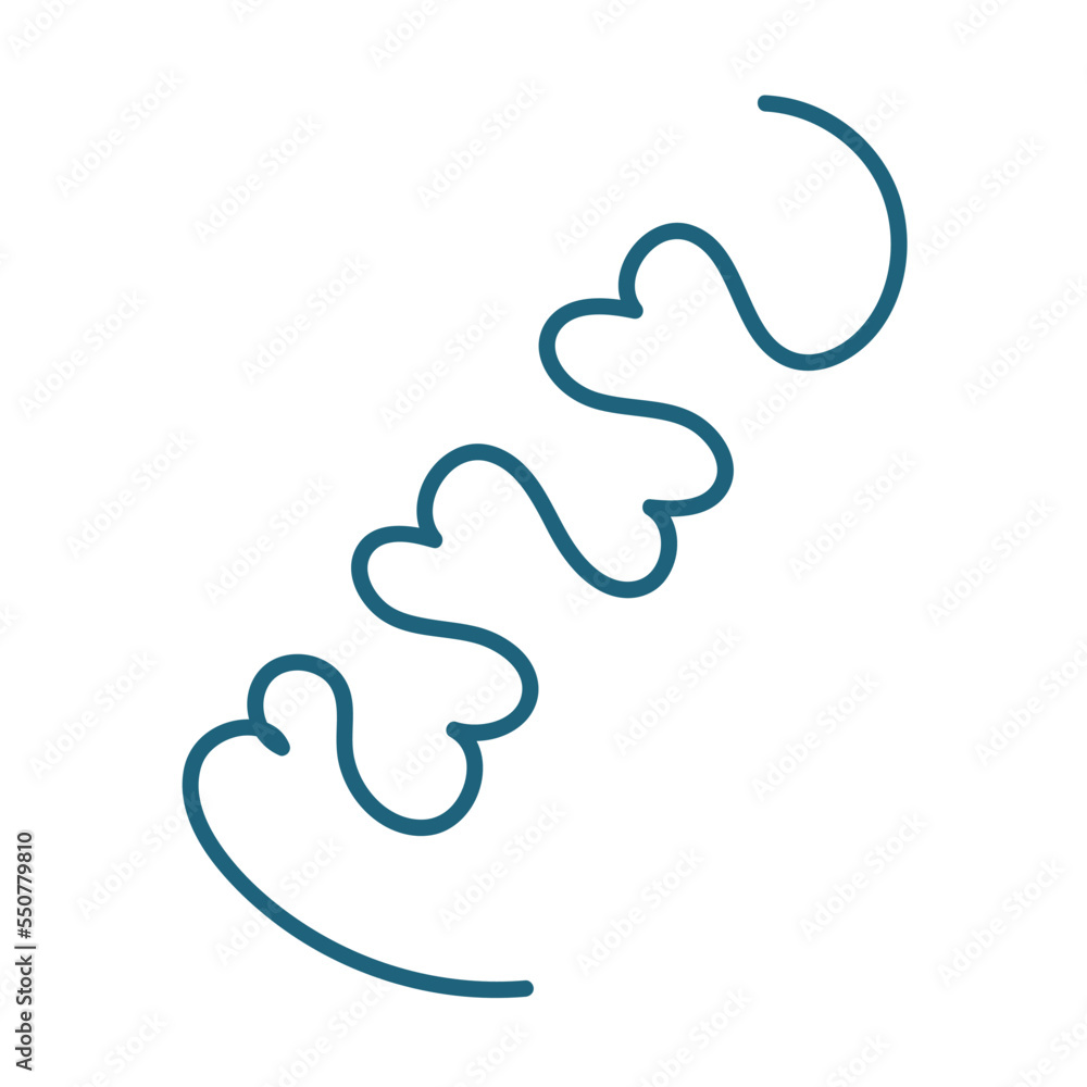 Fototapeta premium Organic Outline shape element