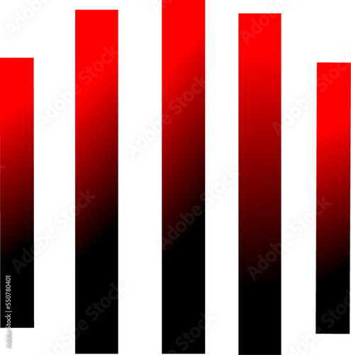 red and black stripes