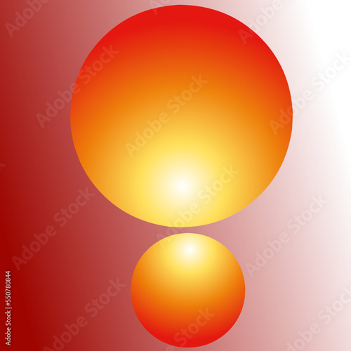 abstract orange background