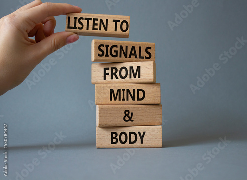 Photography Body and mind wellness symbol
