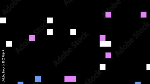 Block transition (transparent background)