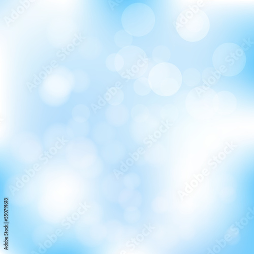Abstract blue circular bokeh background for poster,brochure,social media advertisement and greeting card background. bokeh background