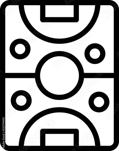 Air hockey Vector Icon Design Illustration