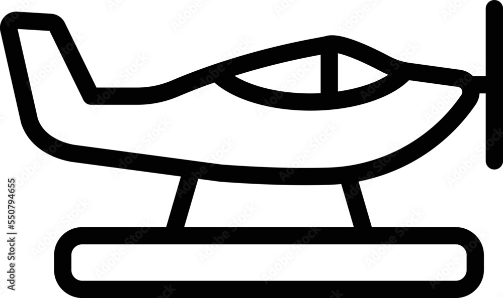 Plane Vector Icon Design Illustration Plane Vector Icon Design Illustration