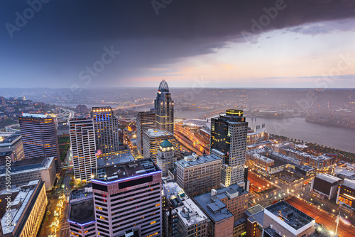 Cincinnati  Ohio  USA Skyline