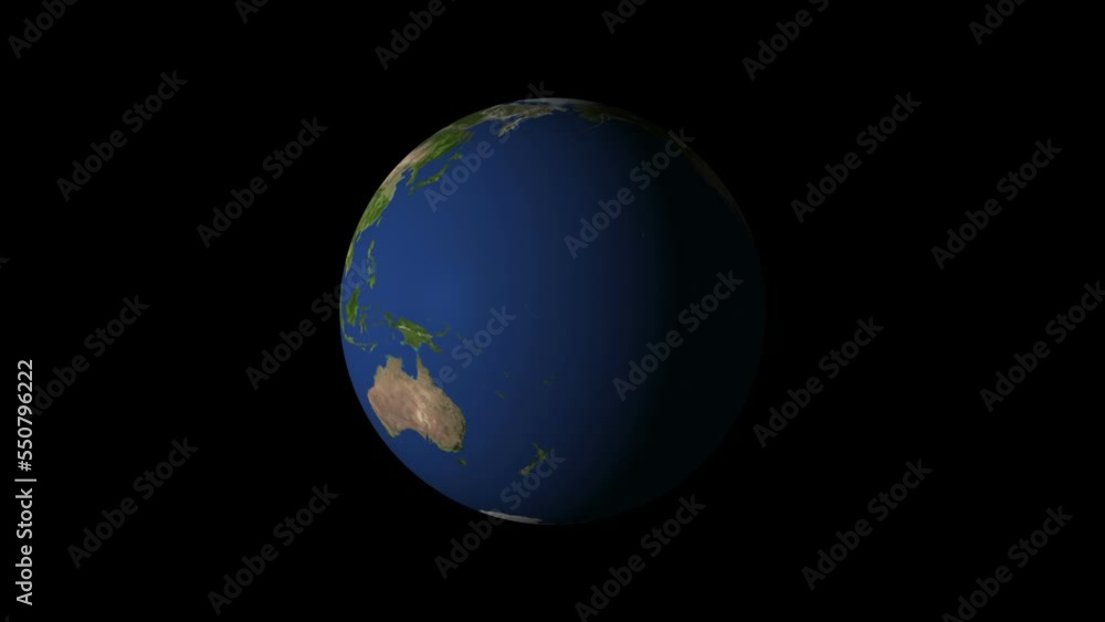 Earth planet rotating in its own orbit in the outer space
Earth planet rotating in its own orbit in the outer space