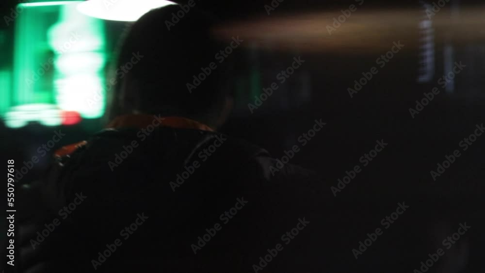 Man and woman in candid authentic conversation at night. Night out club Man and woman in candid authentic conversation at night. Night out club