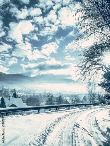 road in winter © Екатерина Порицкая