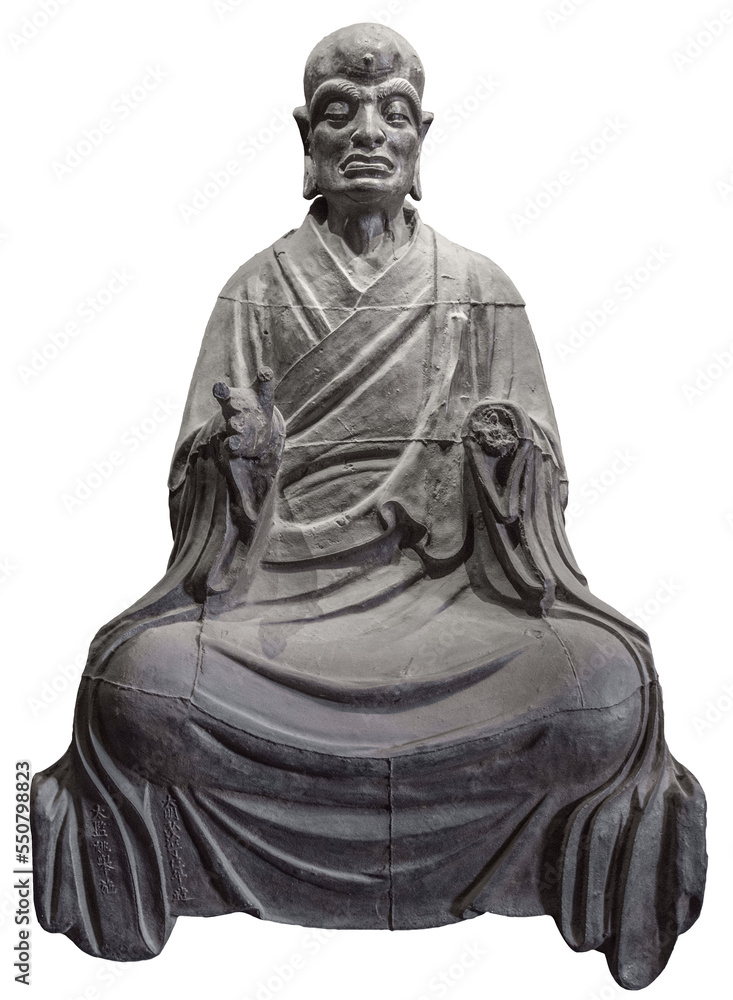 Isolated PNG cutout of a buddhism statue on a transparent background