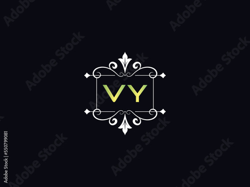 Minimalist VY Logo, vy v y Luxury Logo Letter For Your Business photo