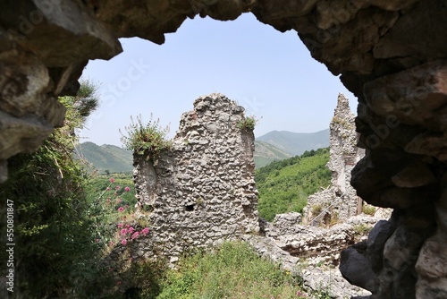 Mercato San Severino - Scorcio dei resti della prima cinta muraria del Castello dei Sanseverino photo