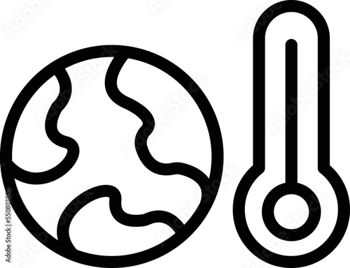 Climate change Vector Icon Design Illustration
