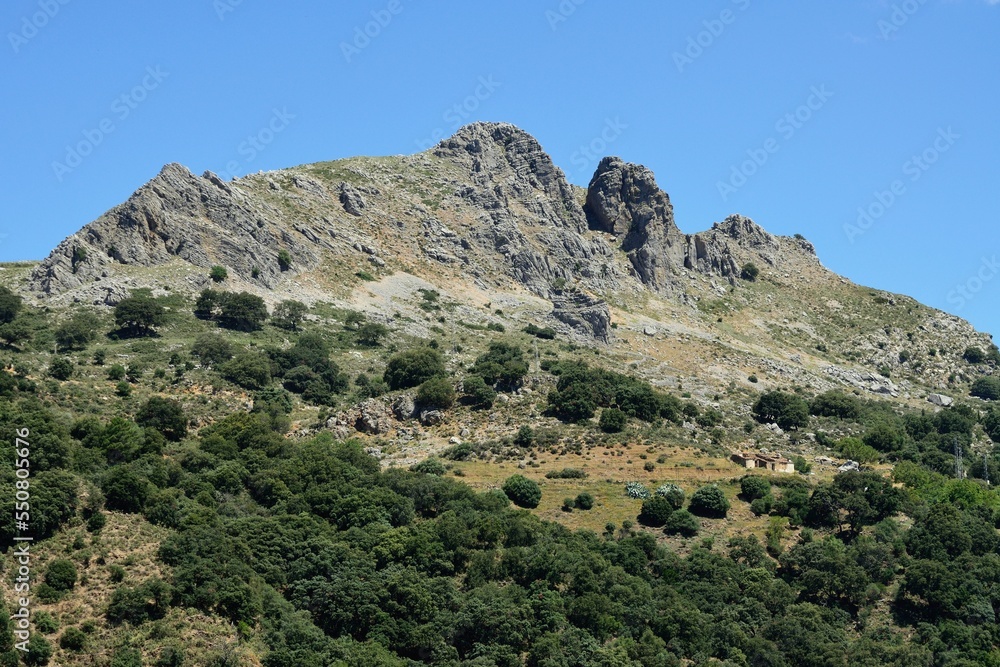 Mirador del Valle del Genal en Málaga, Andalucía, España