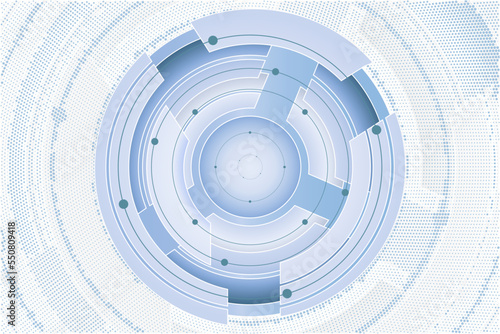 circles within circles. abstract geometric background